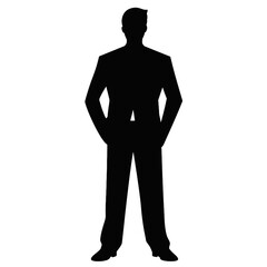business people silhouette 