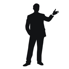 business people silhouette 