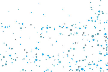 Light blue spheres shape vector pattern design for posters, banners, Blurred decorative abstract with bubbles.