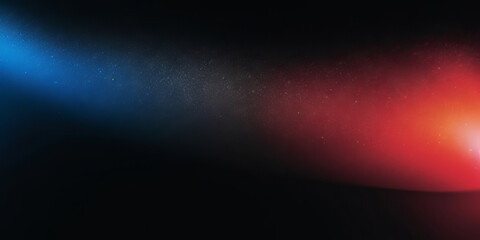 Obraz premium abstract Color gradient grainy background, dark black blue red white noise textured grain gradient backdrop website header poster banner cover design
