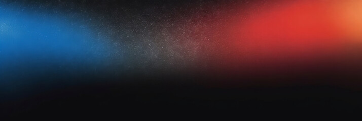 Fototapeta premium abstract Color gradient grainy background, dark black blue red white noise textured grain gradient backdrop website header poster banner cover design