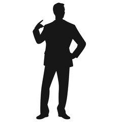 business people silhouette 