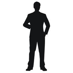 business people silhouette 