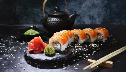 Sushi, product photography for restaurants
