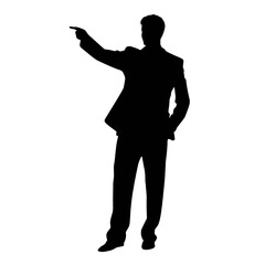 business people silhouette 