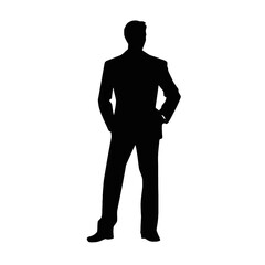 business people silhouette 