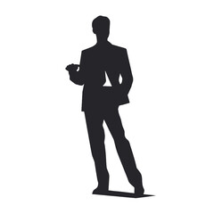 business people silhouette 