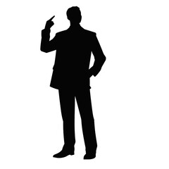 business people silhouette 