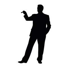 business people silhouette 