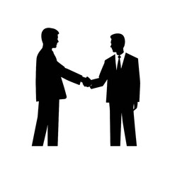 Fototapeta premium business people silhouette 