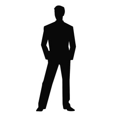 business people silhouette 