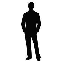 business people silhouette 
