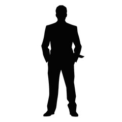 business people silhouette 