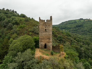 Fototapeta na wymiar Torre de Doncos en Lugo