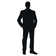 business people silhouette 