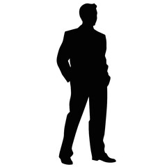 business people silhouette 