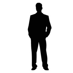 business people silhouette 