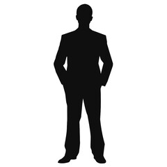 business people silhouette 
