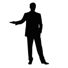 business people silhouette 