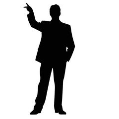 business people silhouette 