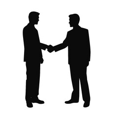 business people silhouette 