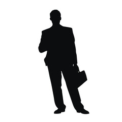 business people silhouette 