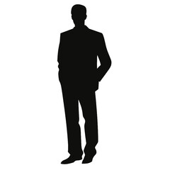 business people silhouette 
