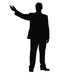 business people silhouette 