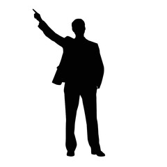 business people silhouette 