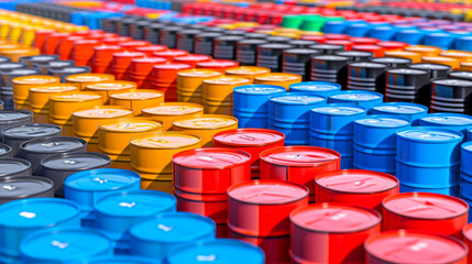 Toxic Waste Containers with Enhanced Color Dynamics
