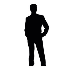 business people silhouette 