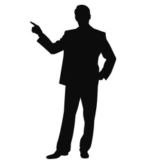 business people silhouette 