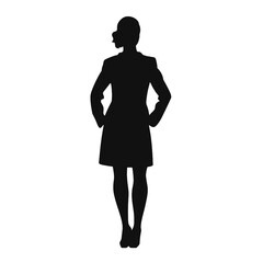 business people silhouette 