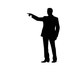 business people silhouette 