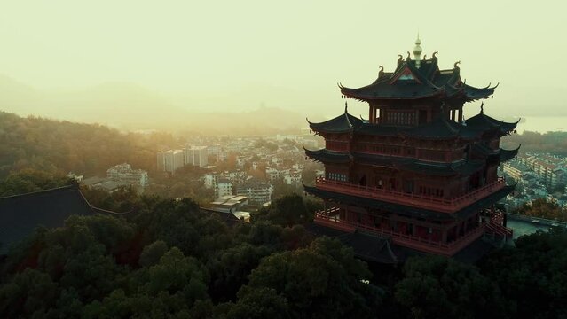 Hangzhou Chenghuang pavilion