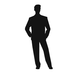 business people silhouette 