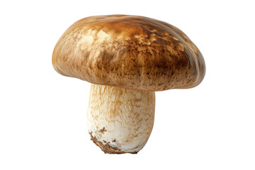 Porcini mushroom isolated on white