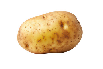 Potato isolated on white