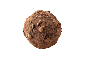 Fototapeta premium Truffle isolated on white background