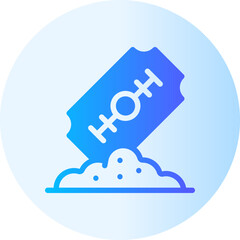cocaine gradient icon