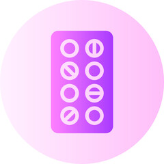 drug gradient icon