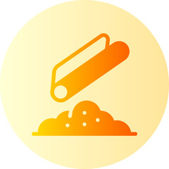 sniffing gradient icon