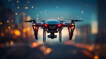 Drone photo showcasing a property's peaceful and secluded location

