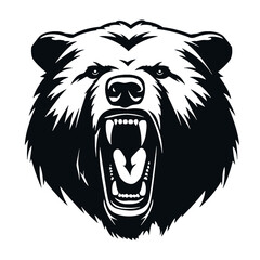Fototapeta premium bear silhouette