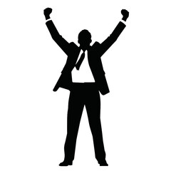 business people silhouette 
