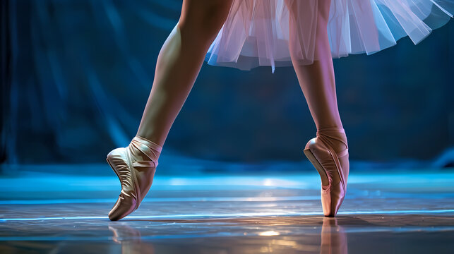 Ballet dancer's ankles