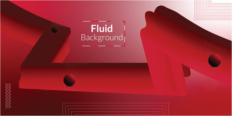 Amazing Gradient Fluid Background Design