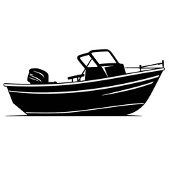   boat silhouette