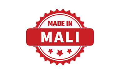 Made In Mali Rubber Stamp
