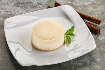 Delicous sweet cheesecake New York